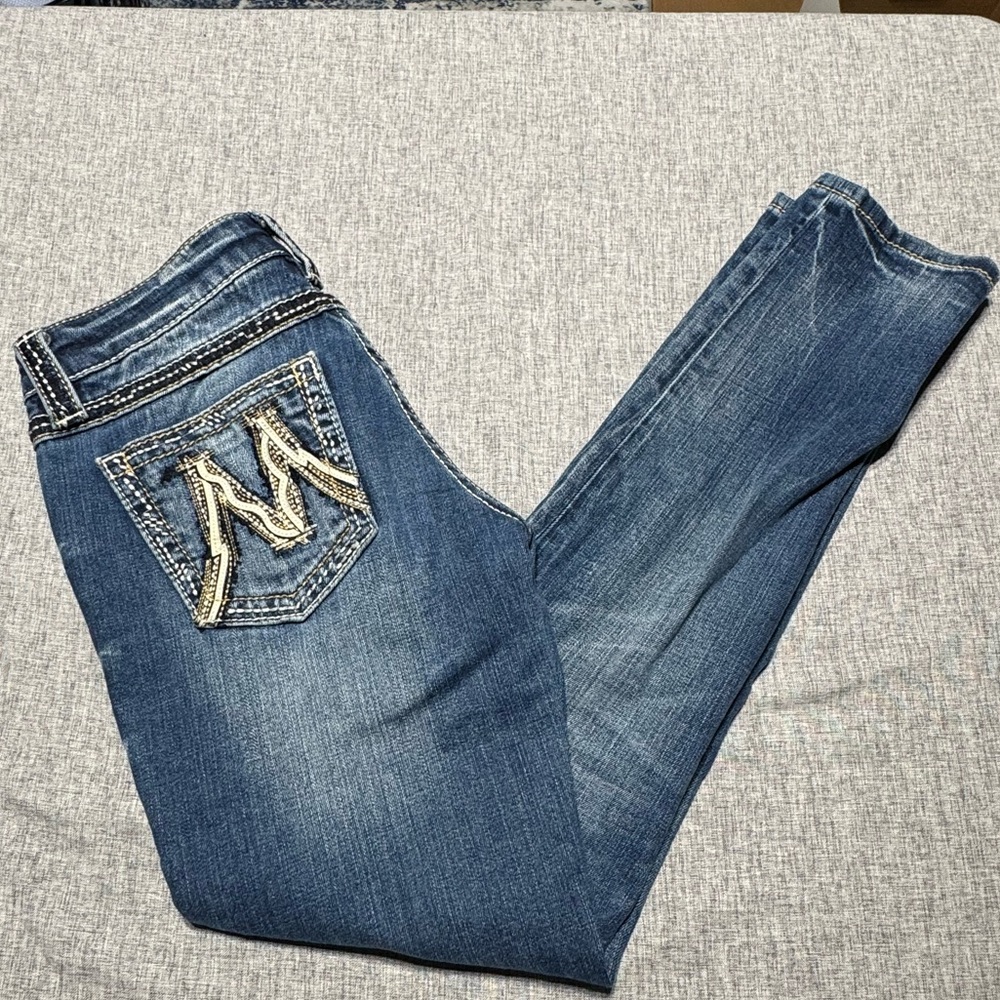 Miss Me The M Series Distressed Skinny Jeans Size 27